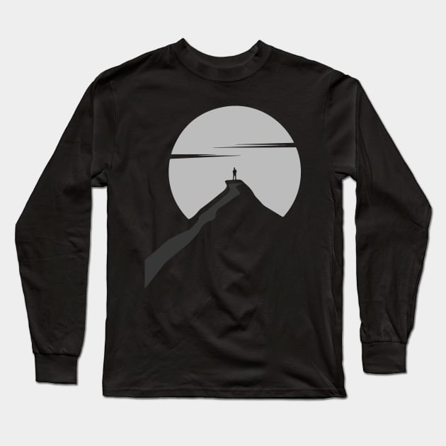 Beyond the Horizon Long Sleeve T-Shirt by mohammadimamhossain